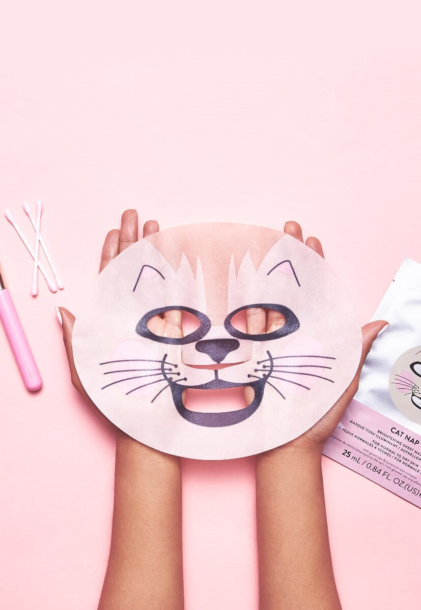 Cat Nap Brightening Face Mask