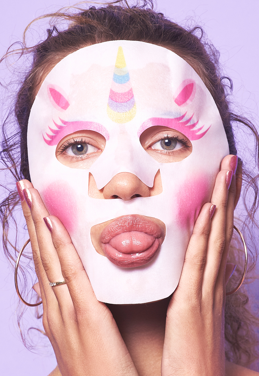 Sparkle Like A Unicorn Illuminating Face Mask