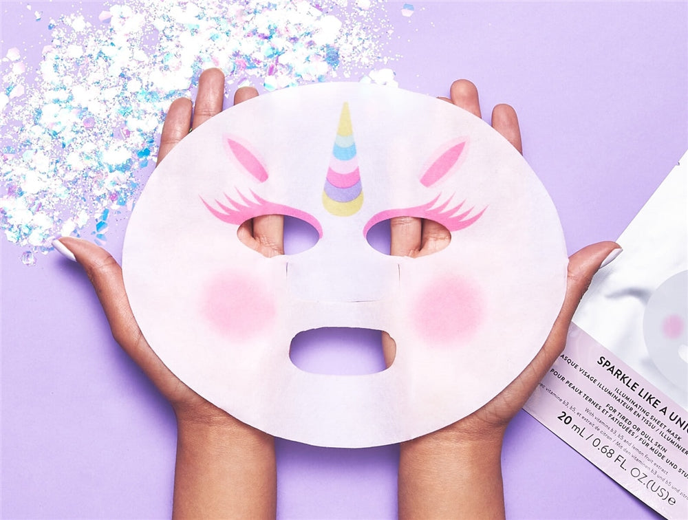 Sparkle Like A Unicorn Illuminating Face Mask