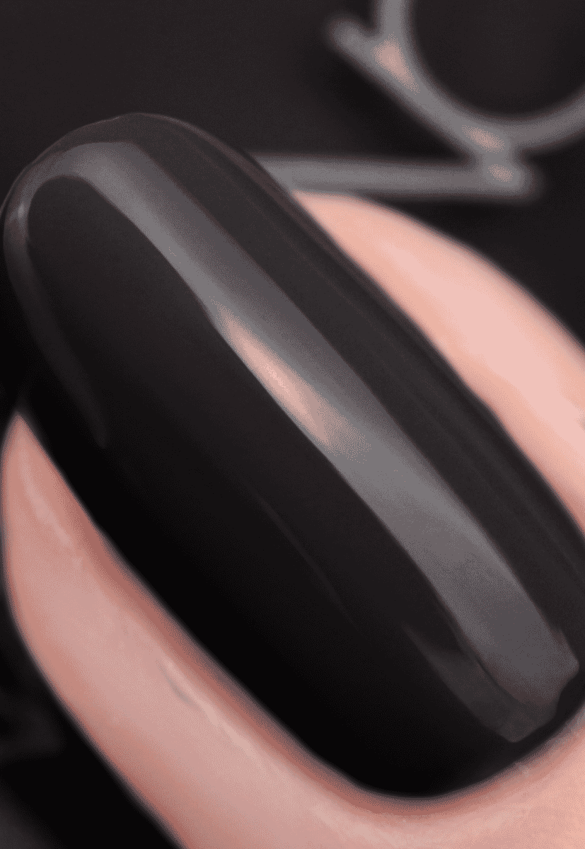 Black Taxi Gel Effect Nail Polish