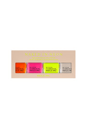 Naked In Neon 4-Piece Nail Polish Set