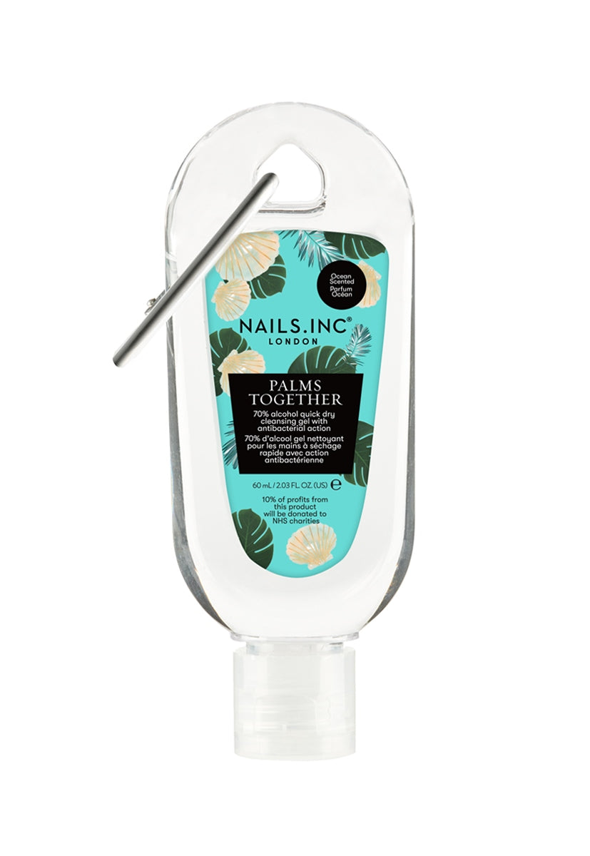 Palms Together Clipped Hand Gel Sea Breeze Scent 60ml
