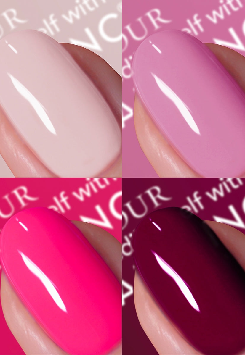 Relationship Status: Blushing 4-Piece Nail Polish Set