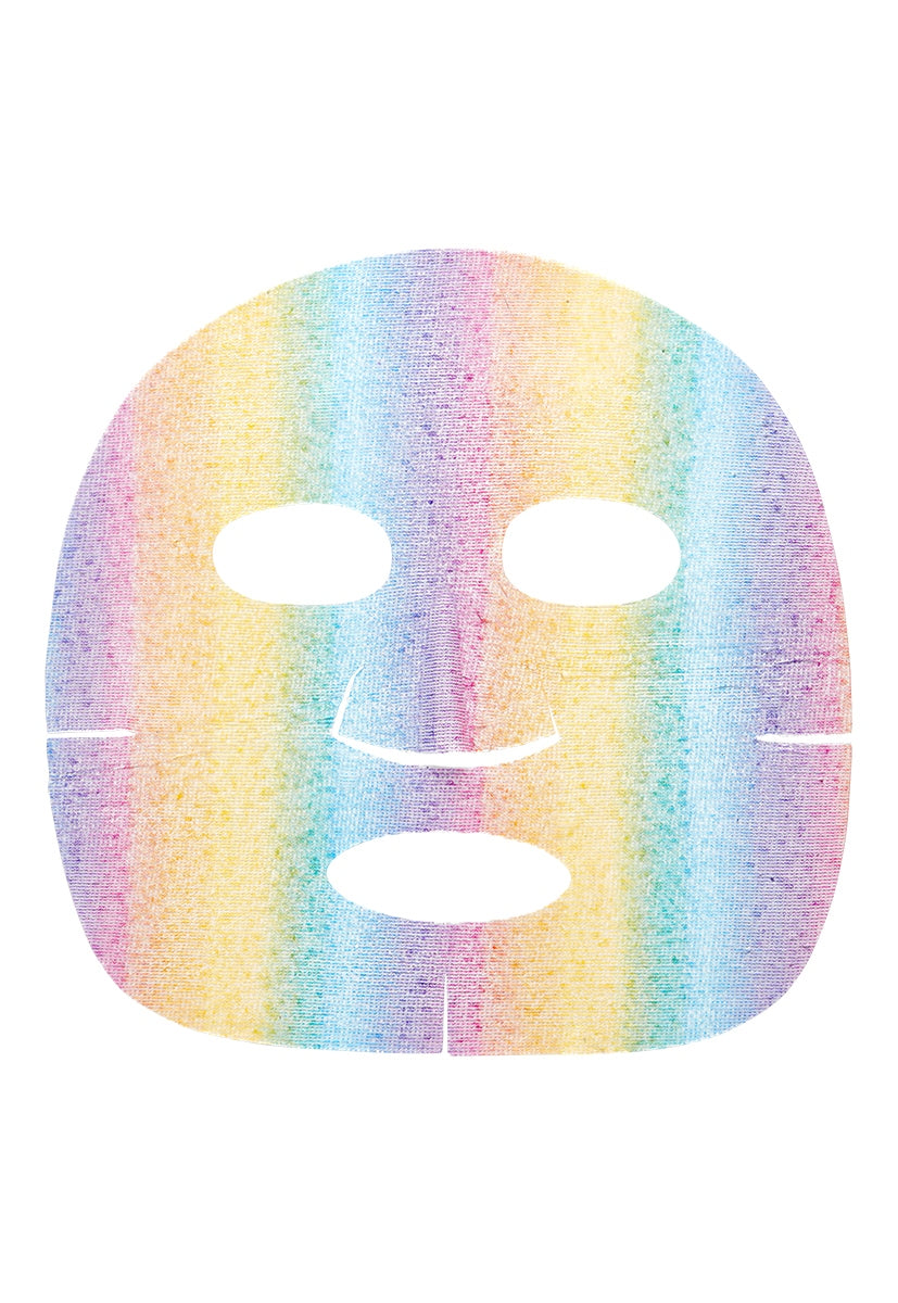 Rainbow On My Parade Refreshing Rainbow Hydrogel Face Mask