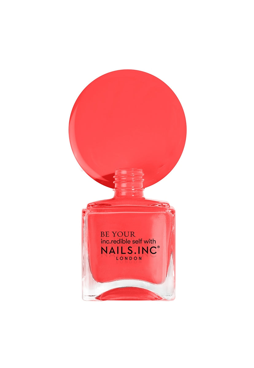 Coral Street Neon Nail Polish