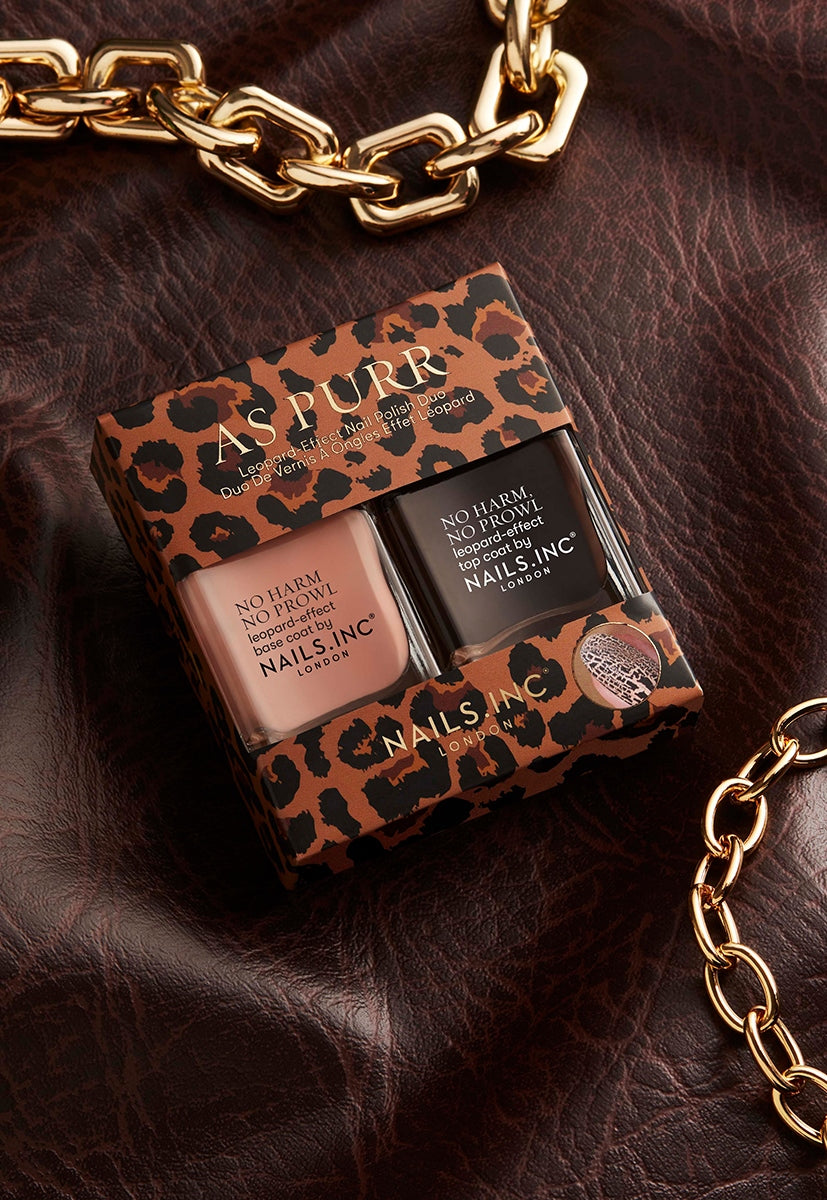 As Purr Leopard Nail Polish Duo