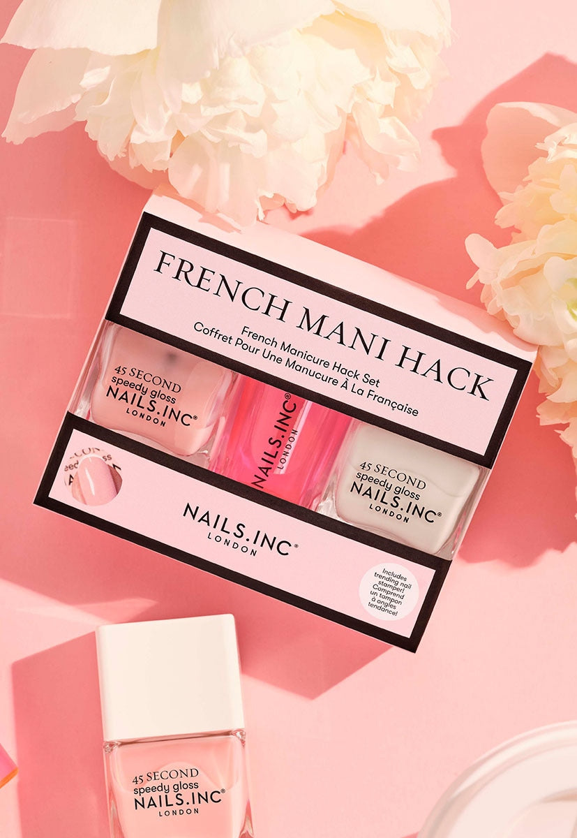 French Mani Hack Nail Polish Set