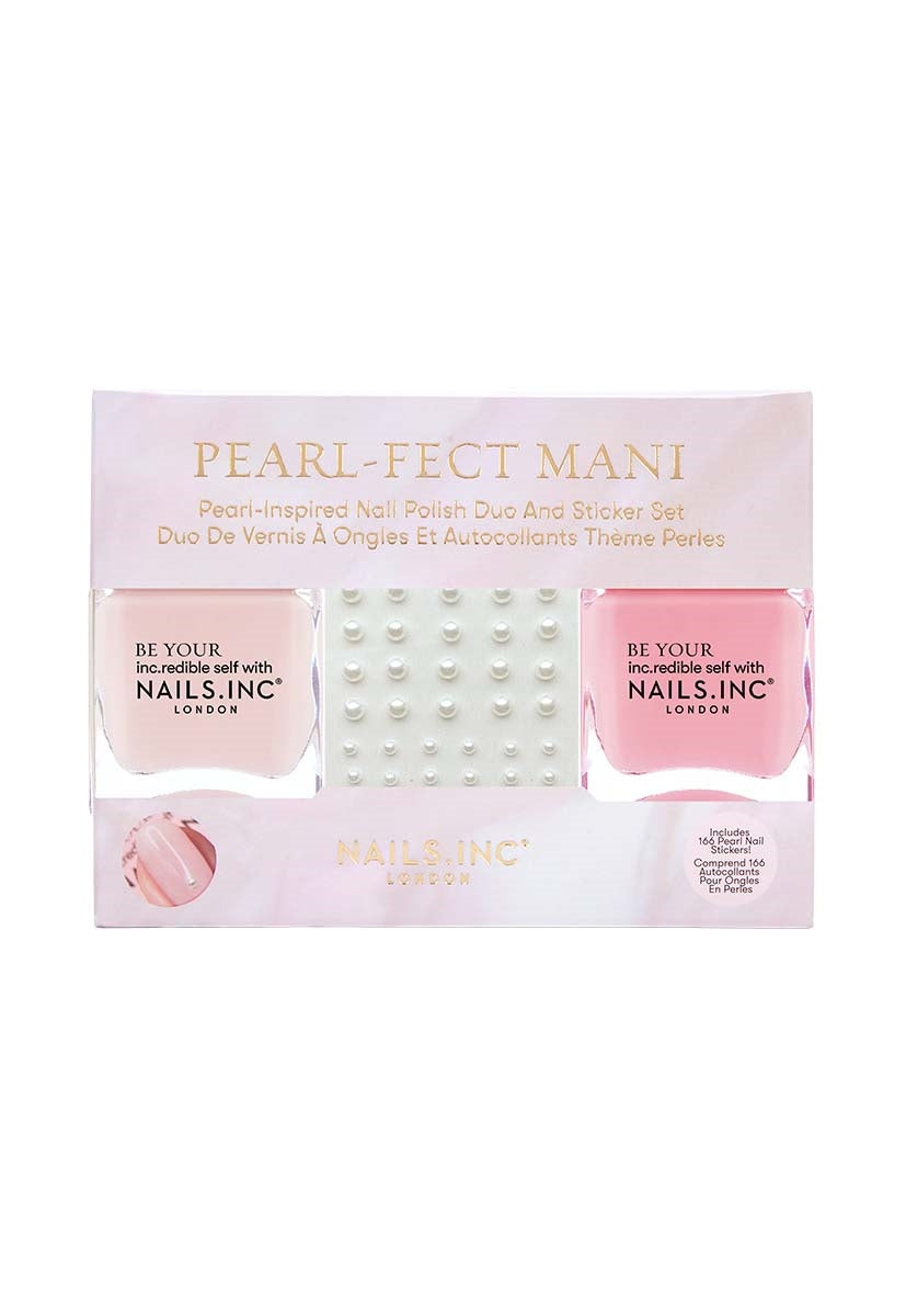 Pearl-Fect Mani Nail Polish and Sticker Set