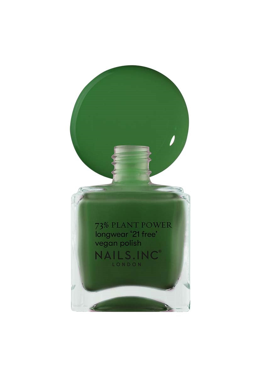 Wipe The Slate Green Plant Power Vegan Nail Polish