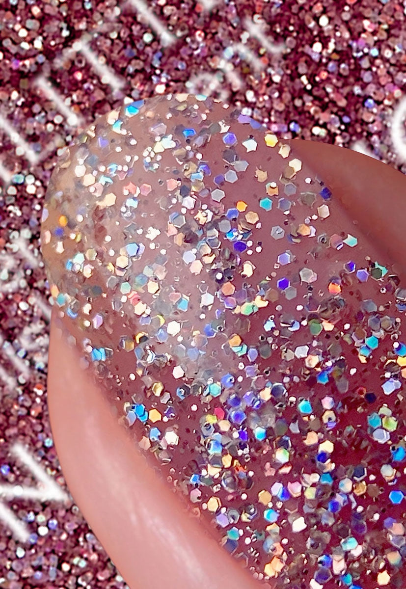 All Amped Up HD Glitter Polish