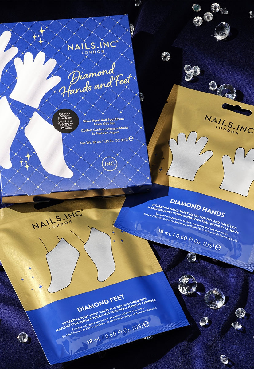 Diamonds Hands and Feet Mask Set