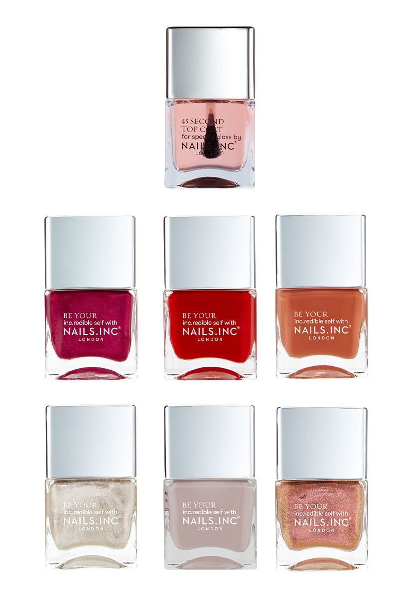 Ginger All The Way 7-Piece Nail Polish Set