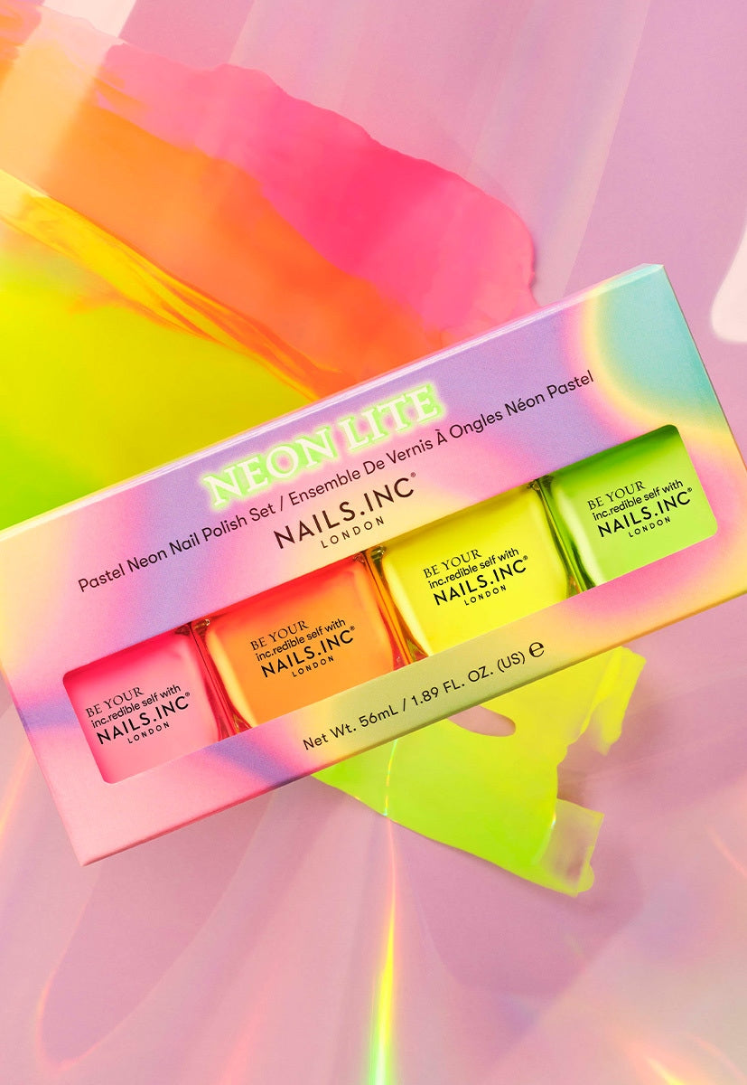 Neon Lite 4-piece Nail Polish Set