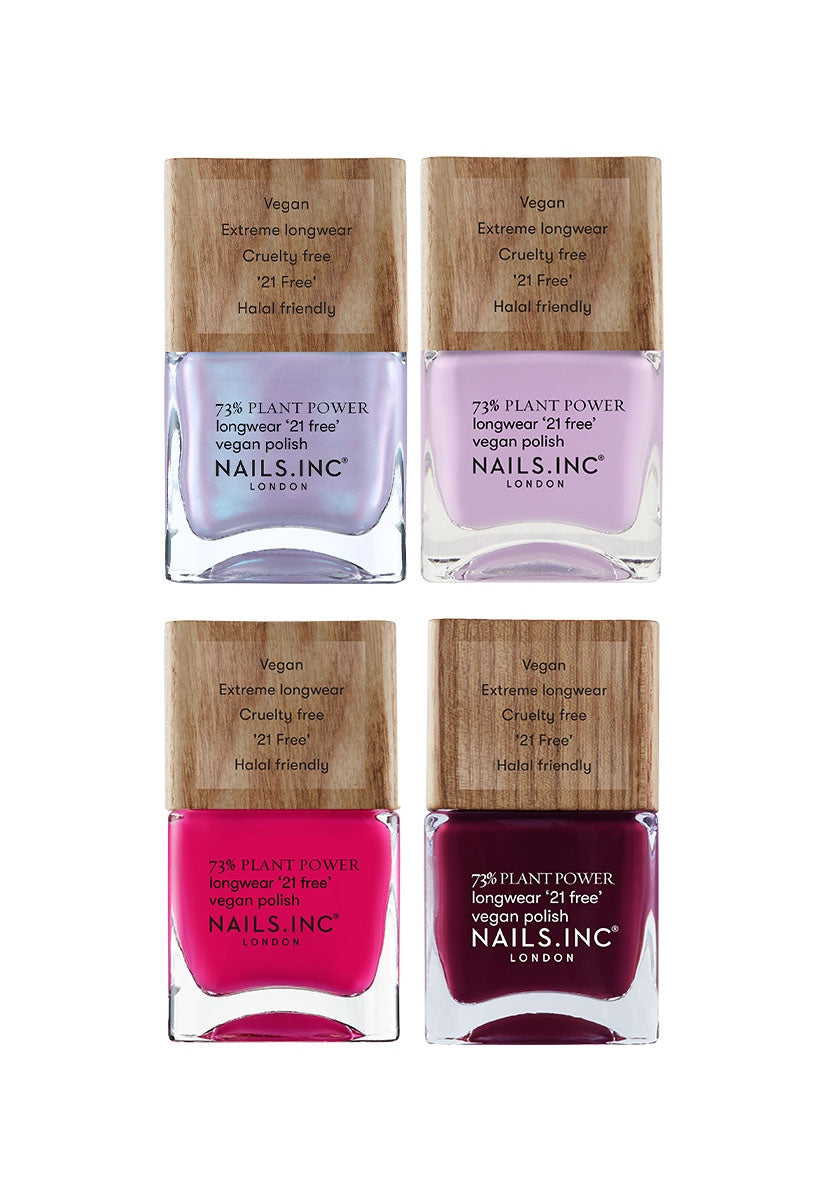 Pop Of Plant Power 4-Piece Nail Polish Set