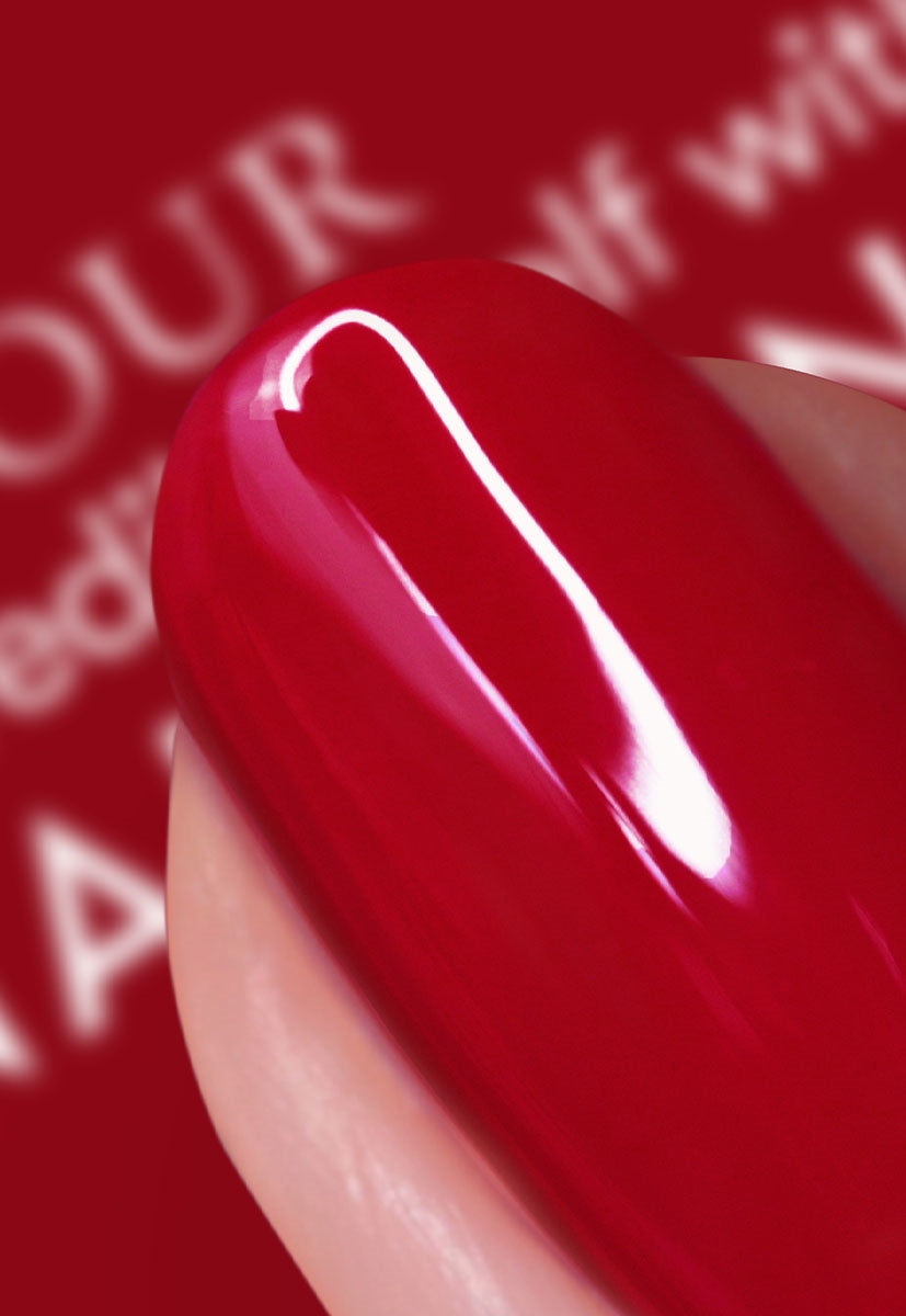 Leave Them On Red 4-Piece Nail Polish Set