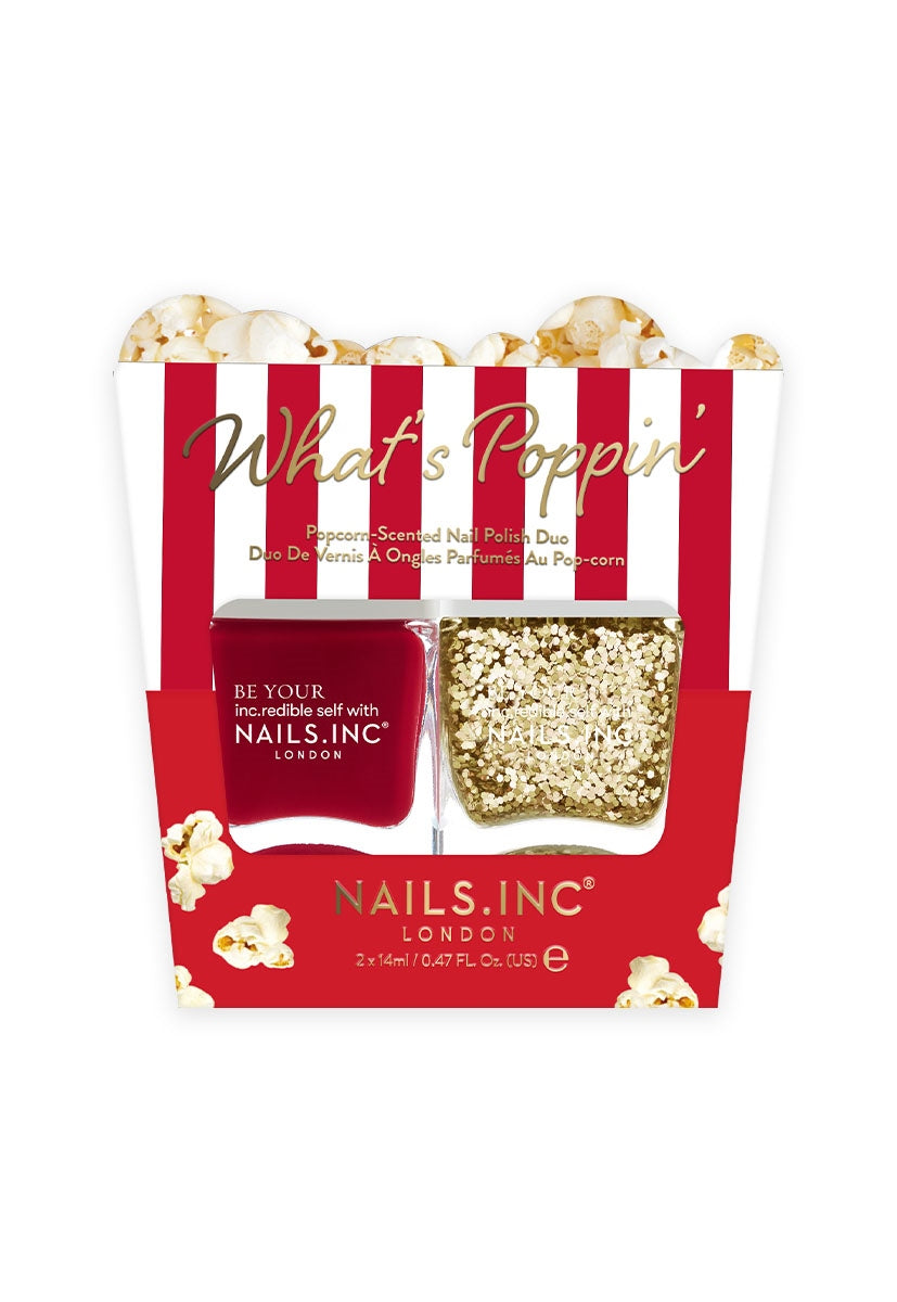 Whats Poppin' Popcorn Scented Nail Polish Duo