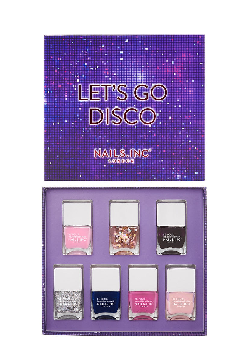 Let's Go Disco 7-Piece Nail Polish Set