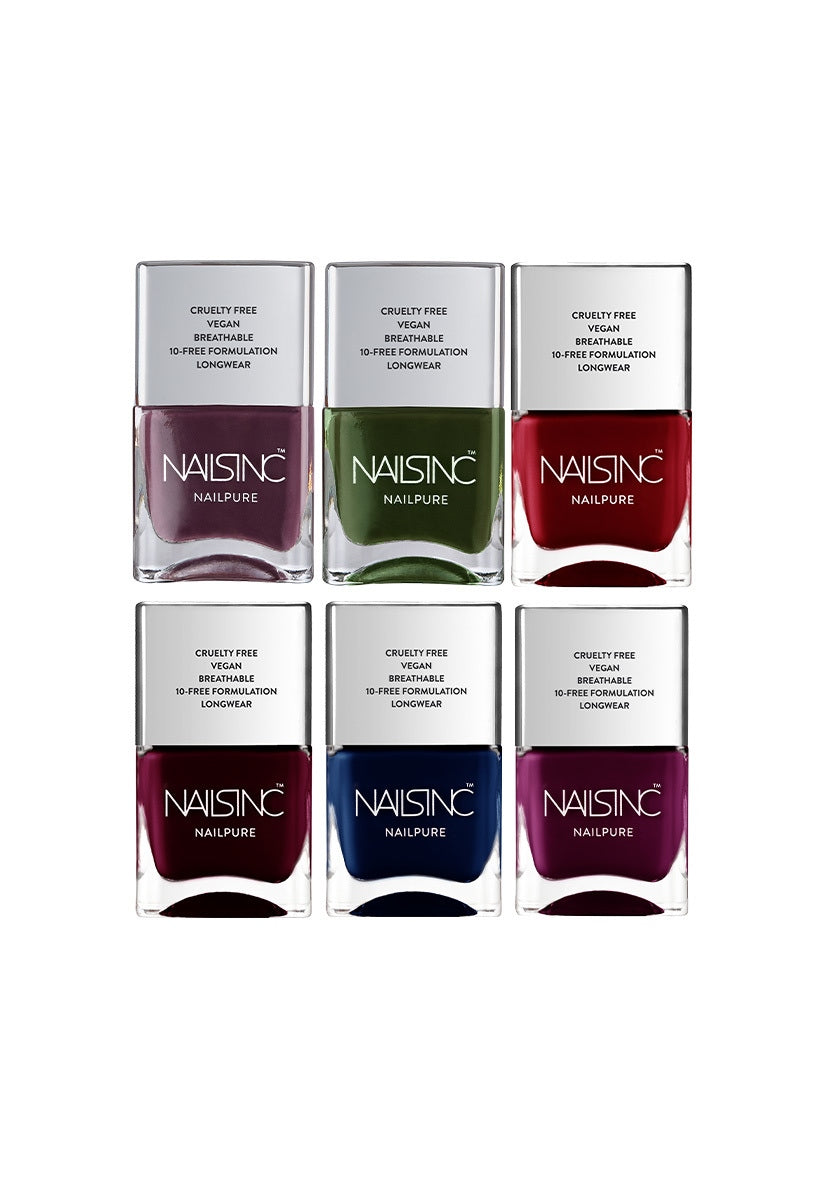 Jewel To Be Kind NailPure 6-Piece Nail Polish Set