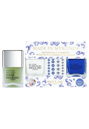 Made In Mykonos Nail Polish and Base Coat Set