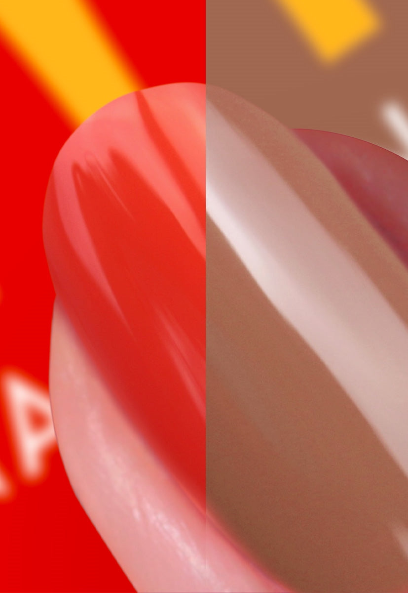 Nails.INC X McDonald's Burger Mini Nail Polish and Sticker Duo