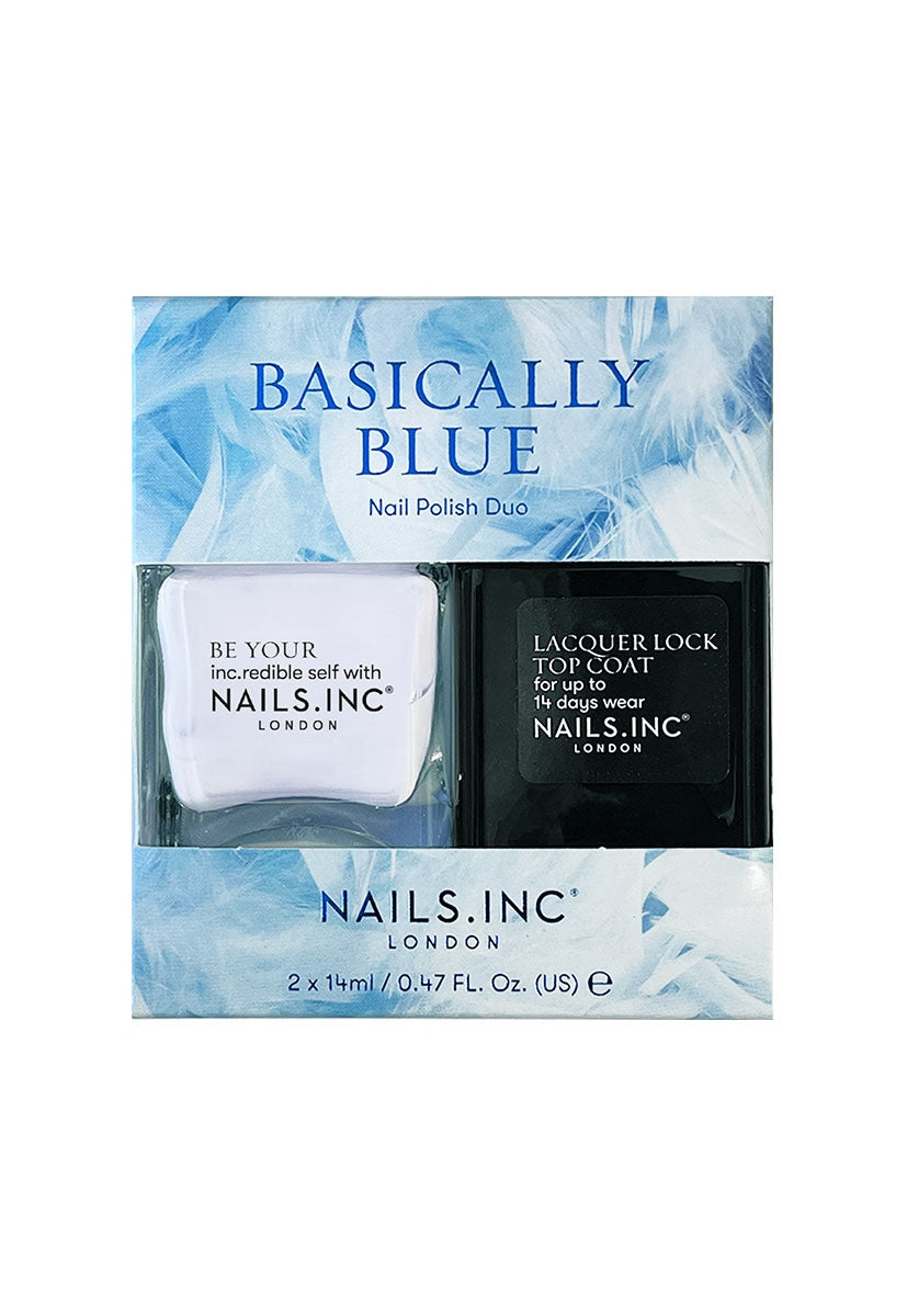 Basically Blue Nail Polish Duo