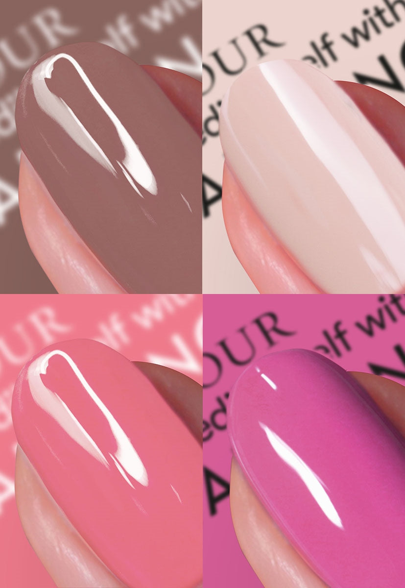 Purrfect Nails 4-Piece Nail Polish Set