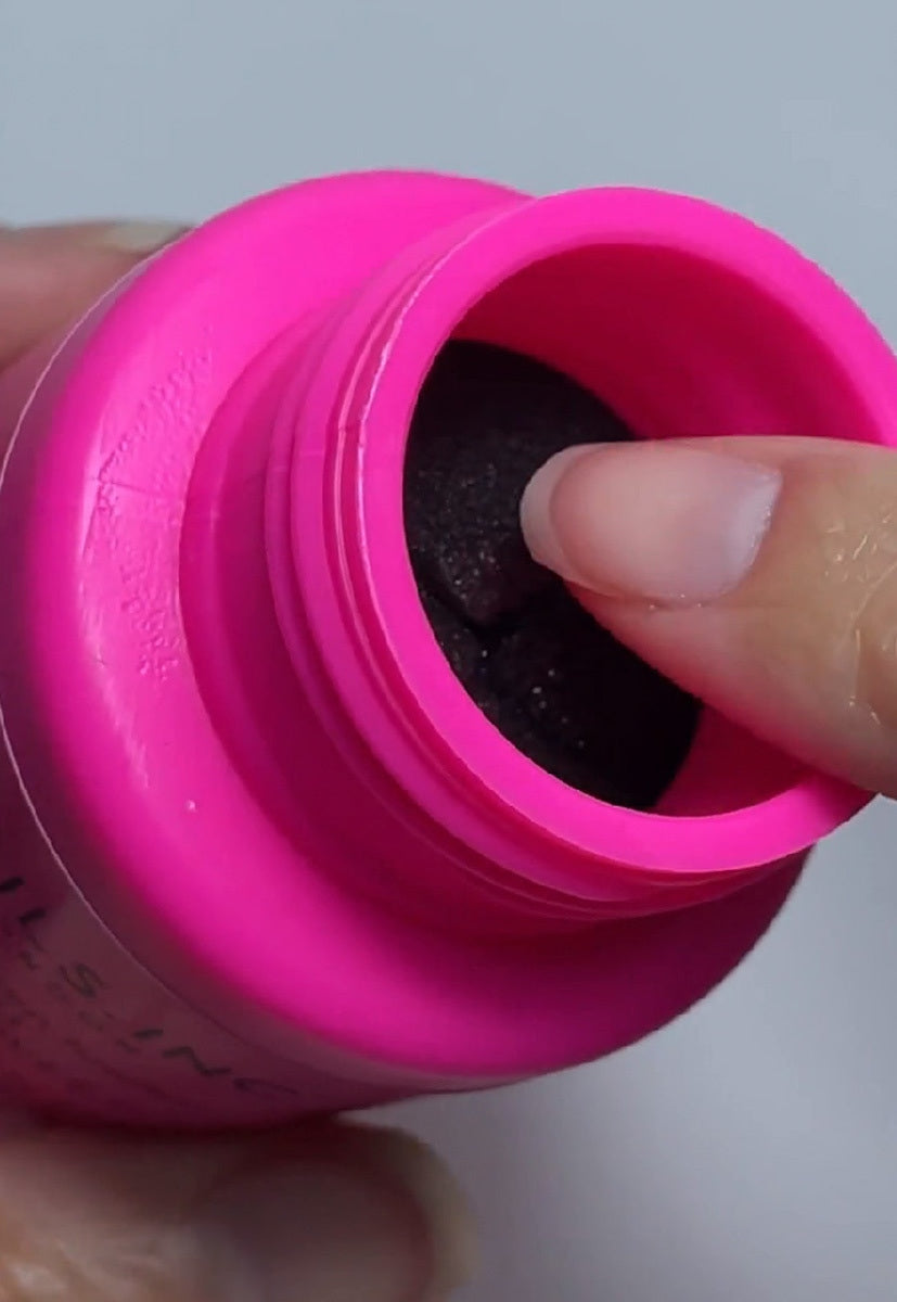 Powered by Vegan Collagen Nail Polish Remover Neon Pink
