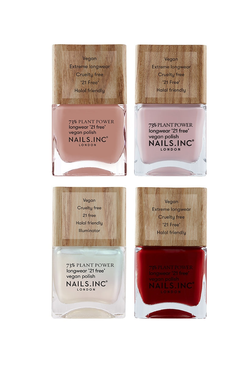 Pick Me Pink 4-Piece Plant Power Nail Polish Set