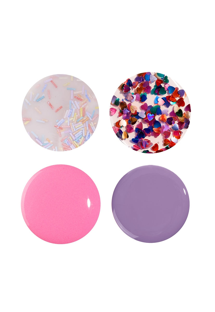 Sprinkled With Pink 4-Piece Nail Polish Set