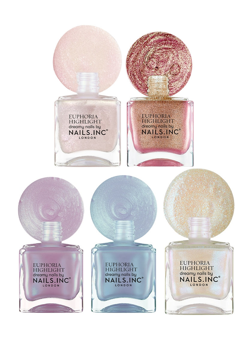 All Out Euphoria 5-Piece Euphoria Highlight Nail Polish Set