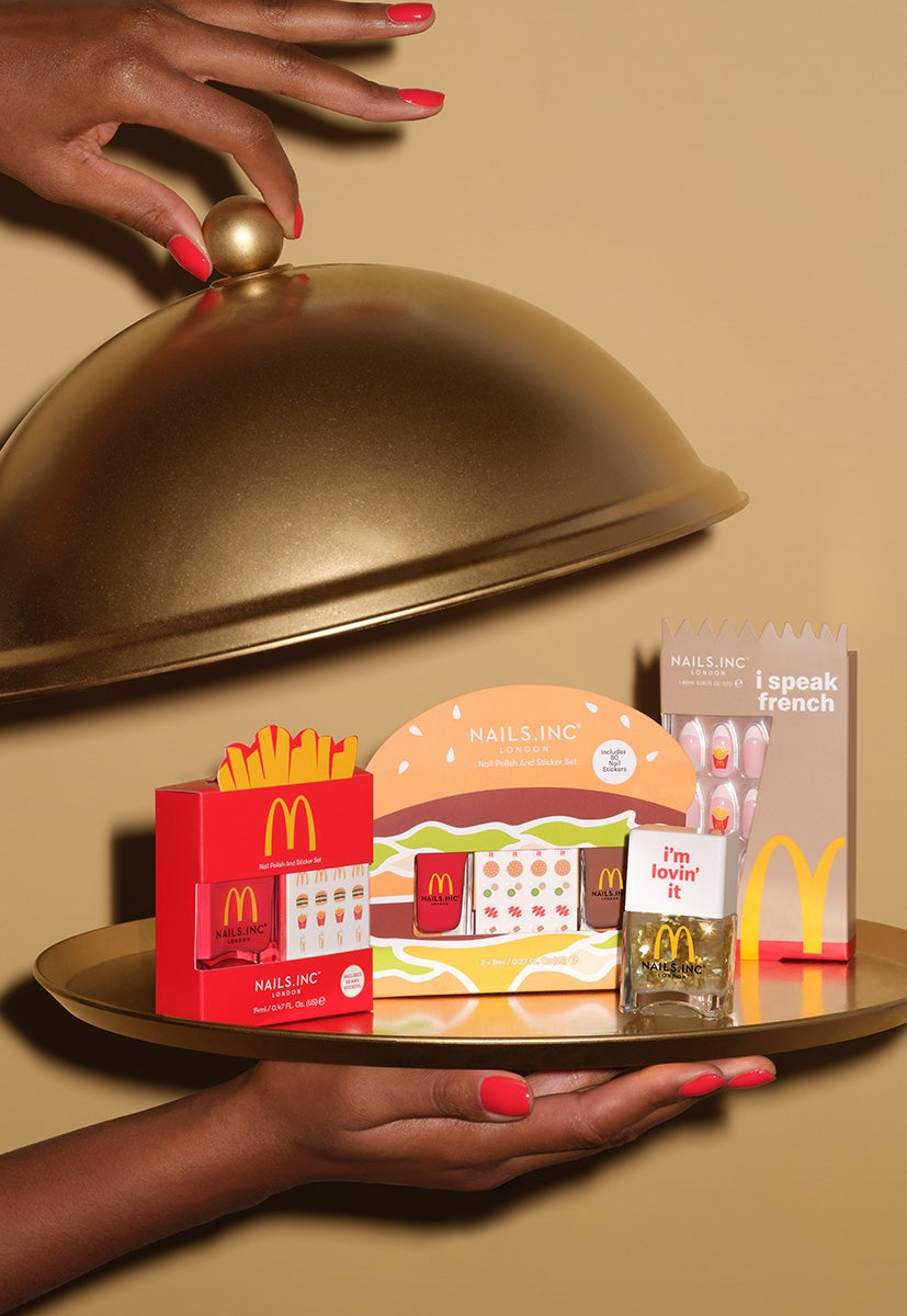 The Complete Nails.INC x McDonald’s 4-Piece Collection