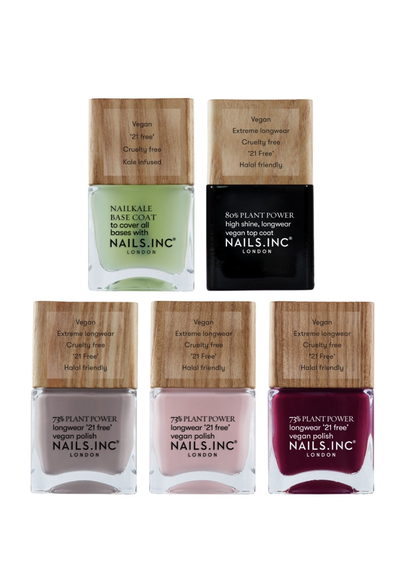 Plant Power 5-Piece Nail Polish Collection