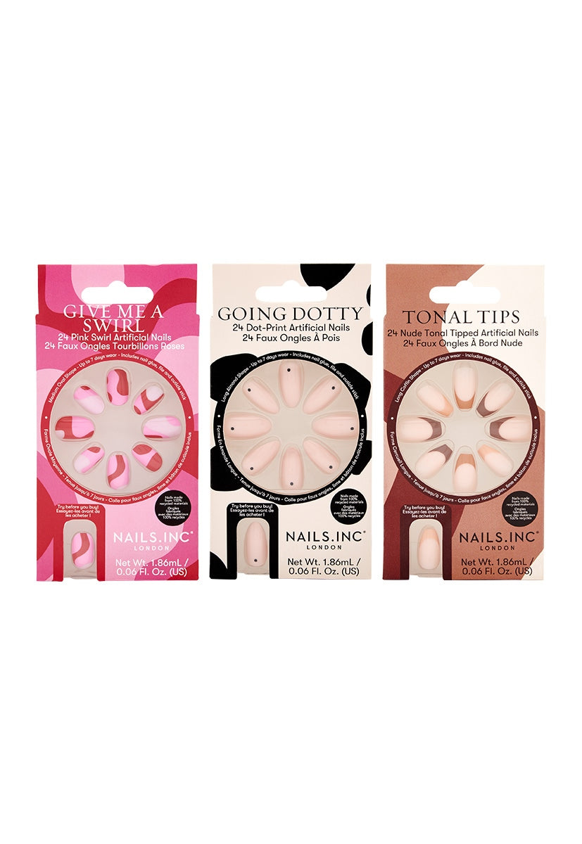 Out To Impress Press On Nail Trio Set