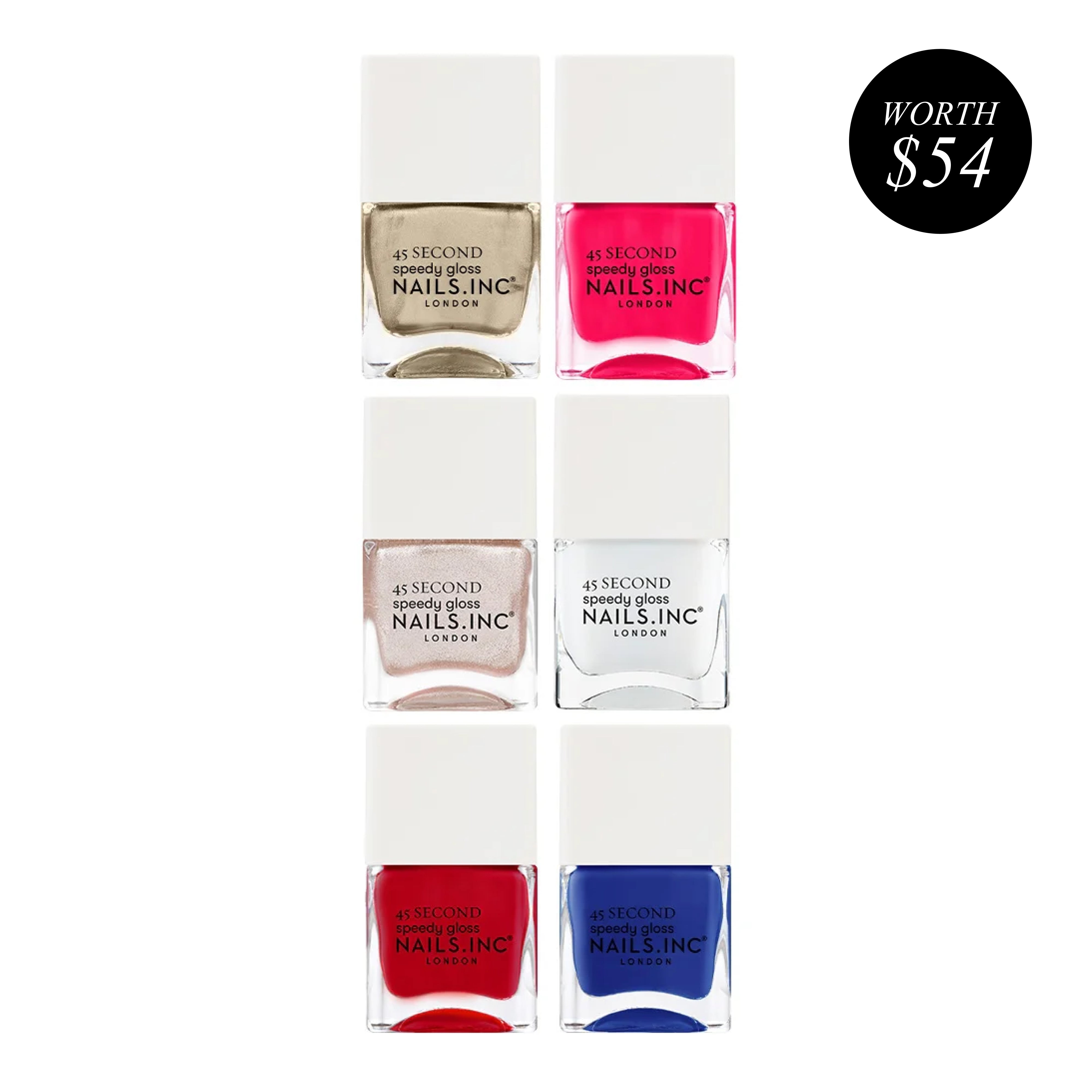 Need For Speed 6-Piece 45 Second Speedy Nail Polish Set