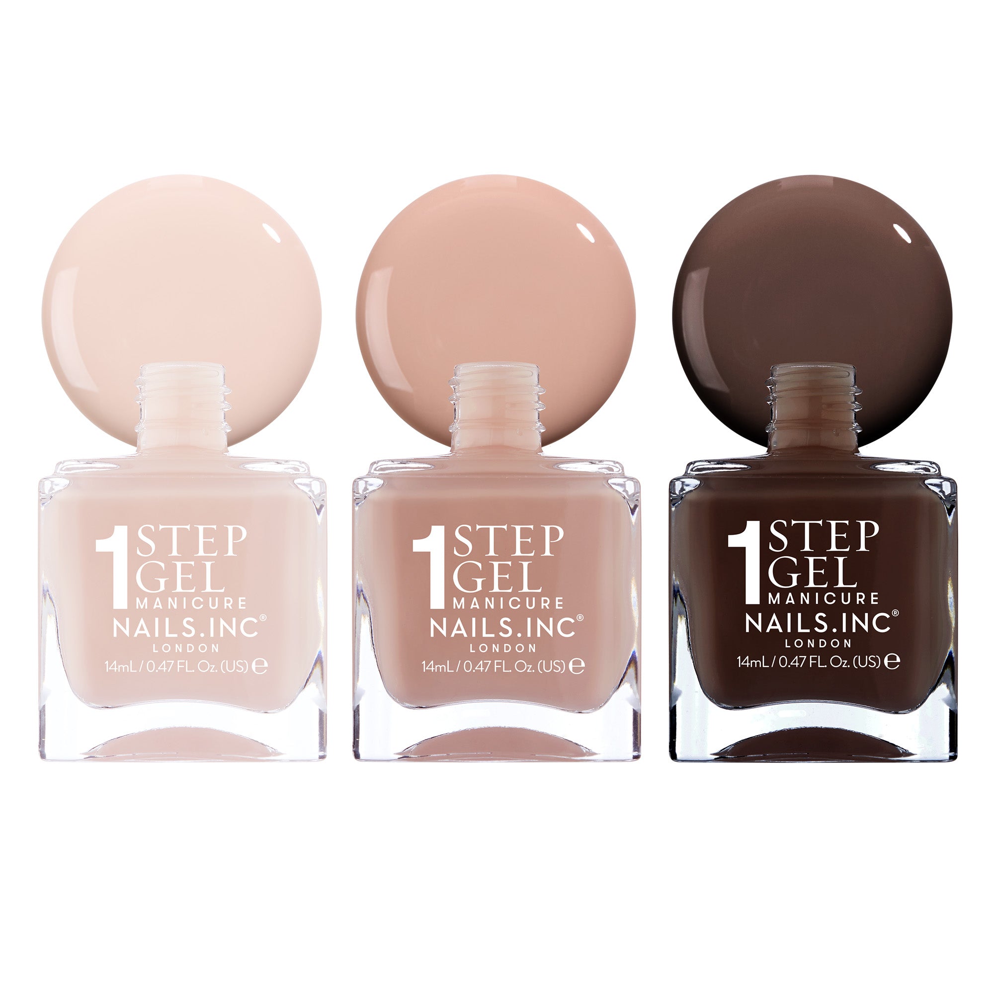 It's Topless Mocha Mousse Nudes Trio