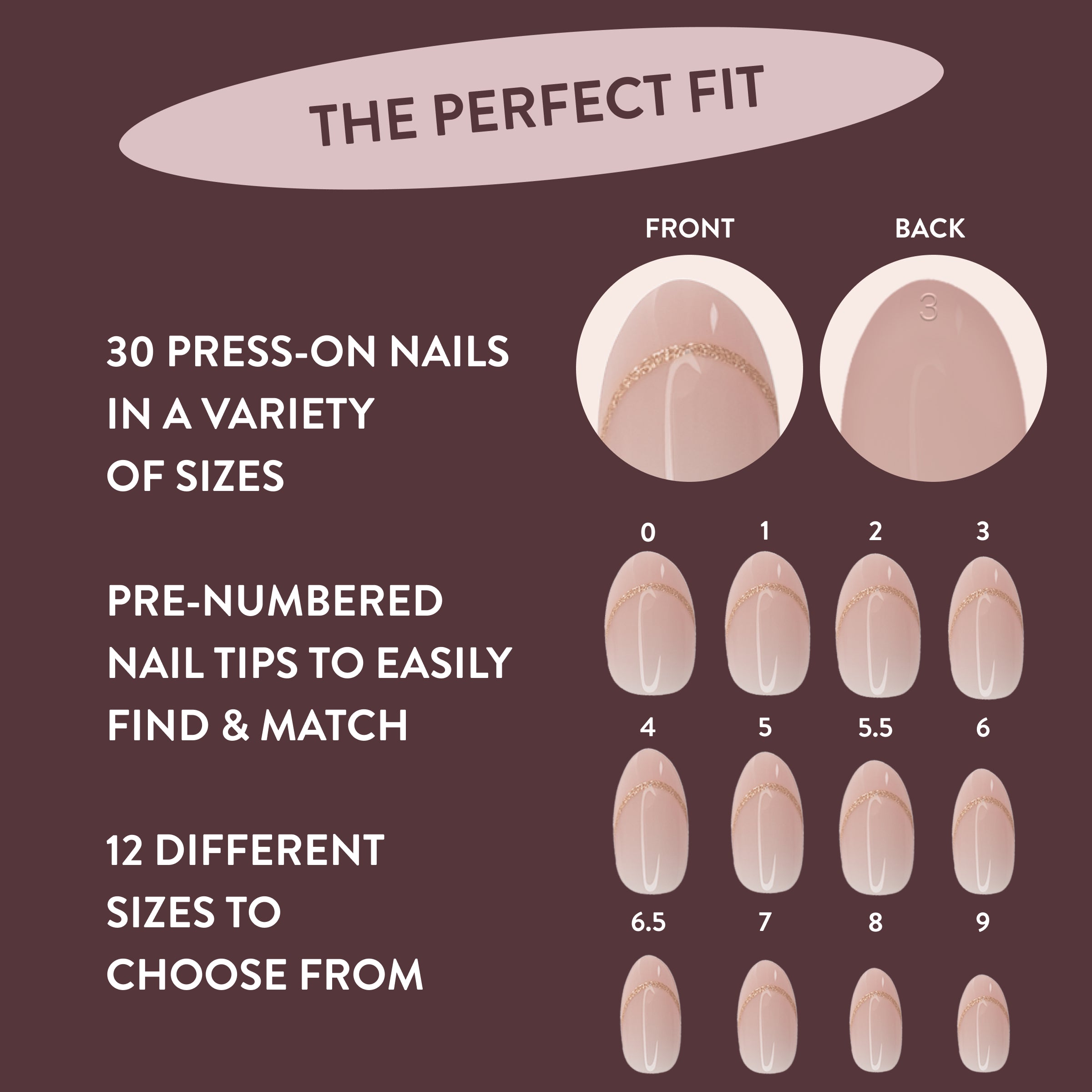 Style It Like Sabrina Gold Outline French Tip Press-On Nails
