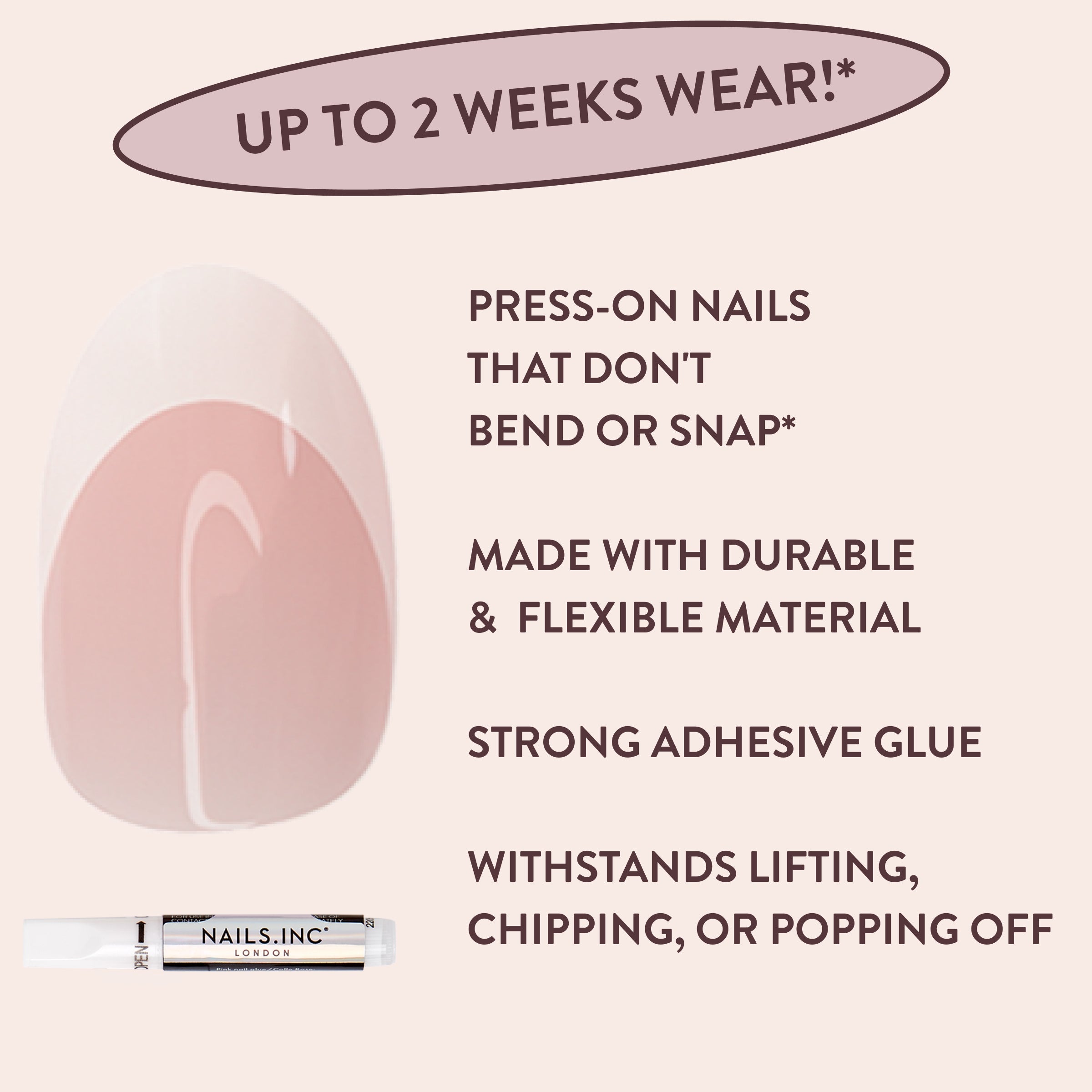 It's Giving Gracie Almond French Tip Press-On Nails