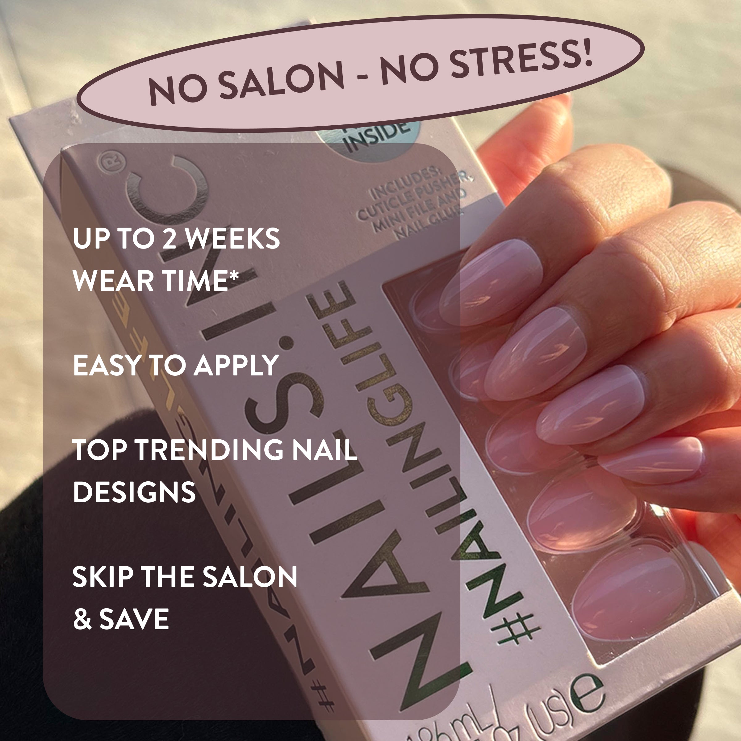 Totally Taylor Classic Pink Press-On Nails