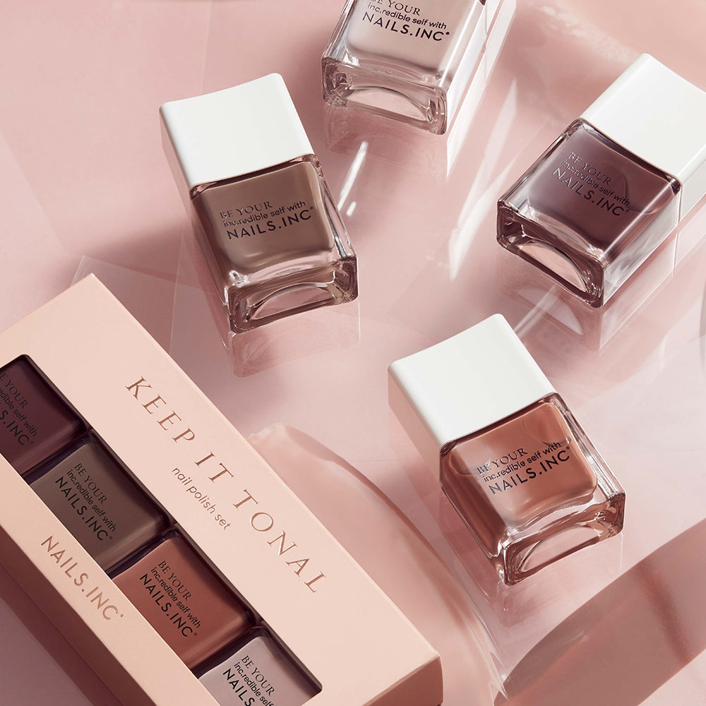 Keep It Tonal 4-Piece Ombre Nail Polish Set – Nails Inc London