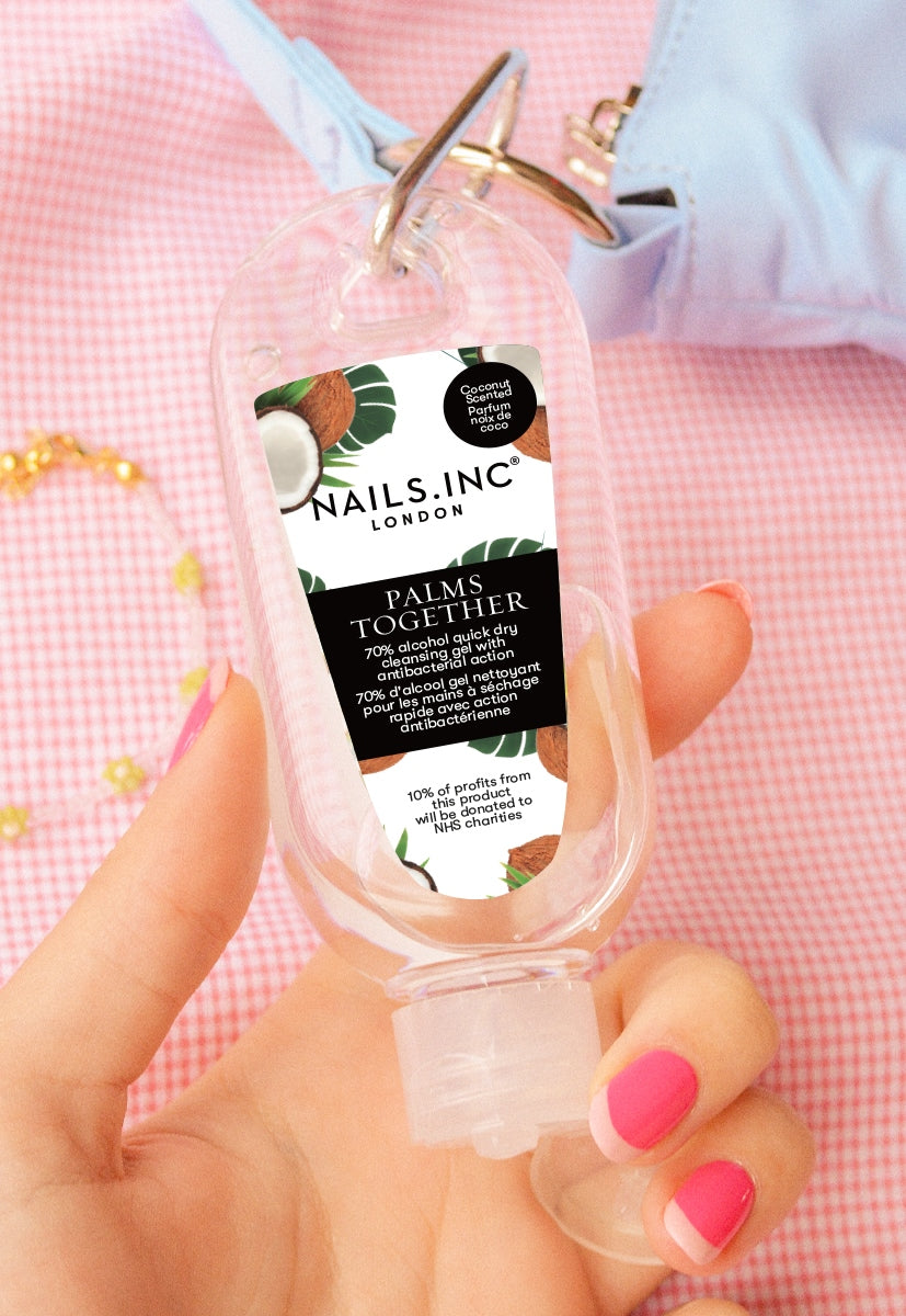 Palms Together Clipped Hand Gel Coconut Scent 60ml