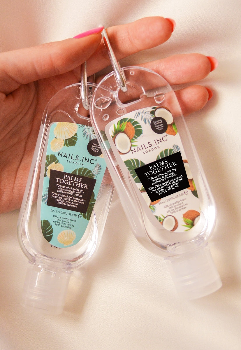 Palms Together Clipped Hand Gel Coconut Scent 60ml