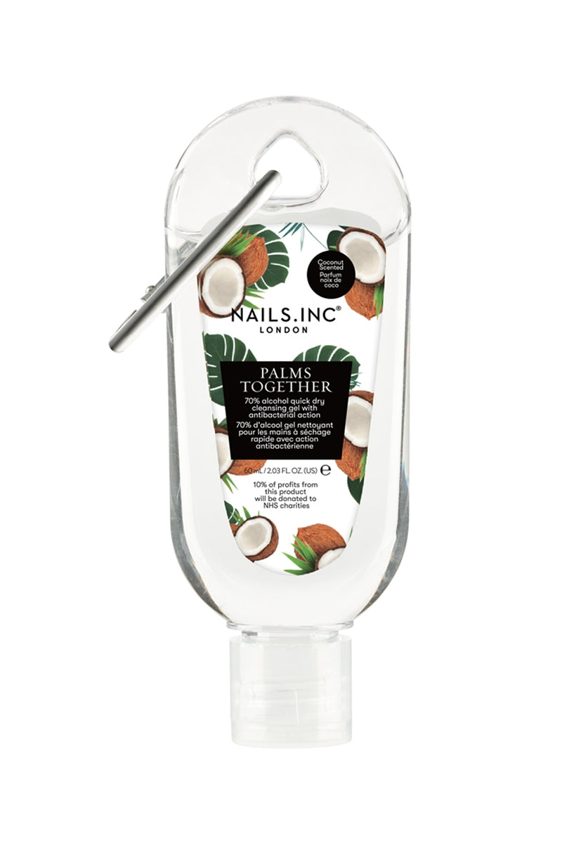 Palms Together Clipped Hand Gel Coconut Scent 60ml