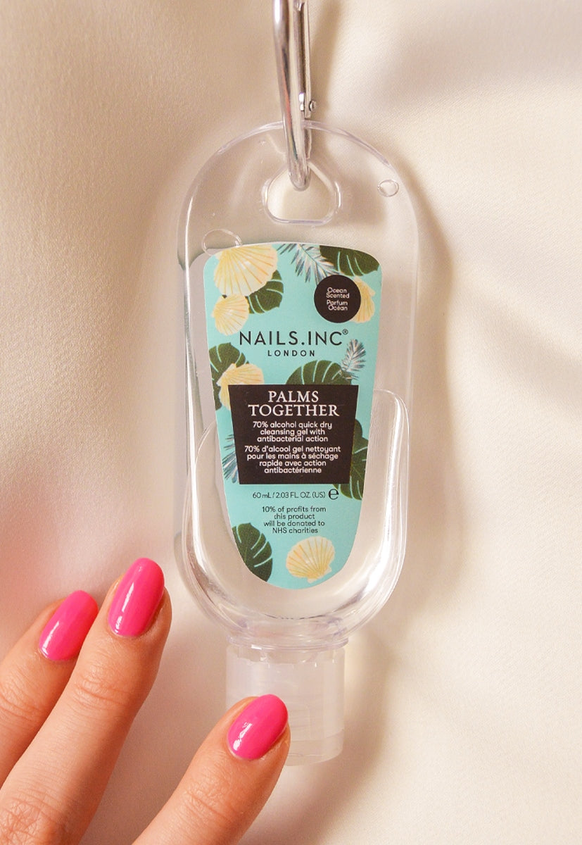 Palms Together Clipped Hand Gel Sea Breeze Scent 60ml