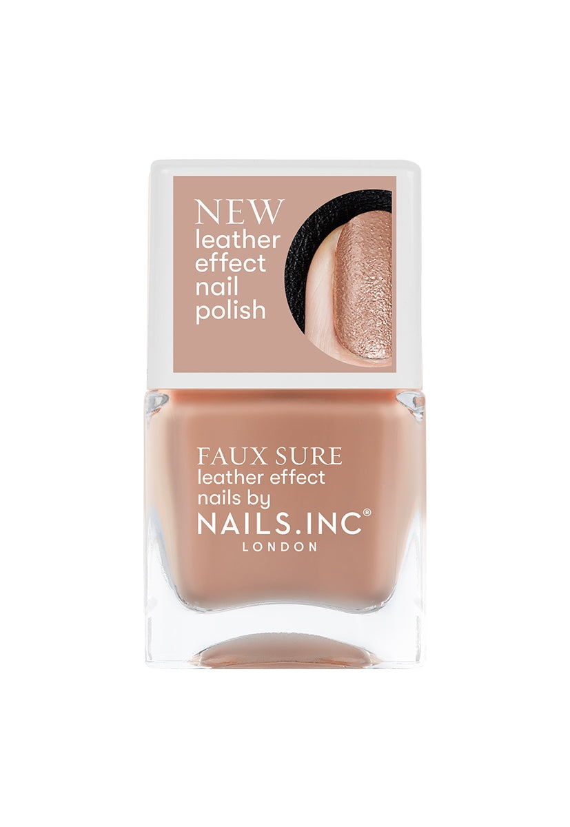 100% Genuine Leather Effect Nail Polish