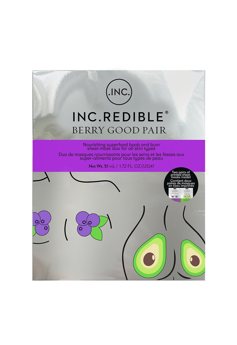 Berry Good Pair Nourishing Boob and Bum Mask Duo