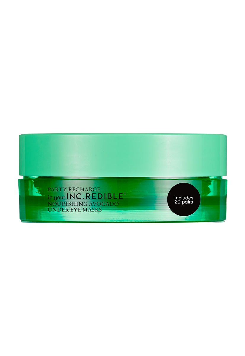 Party Recharge Nourishing Avocado Under-Eye Masks - 20 pairs