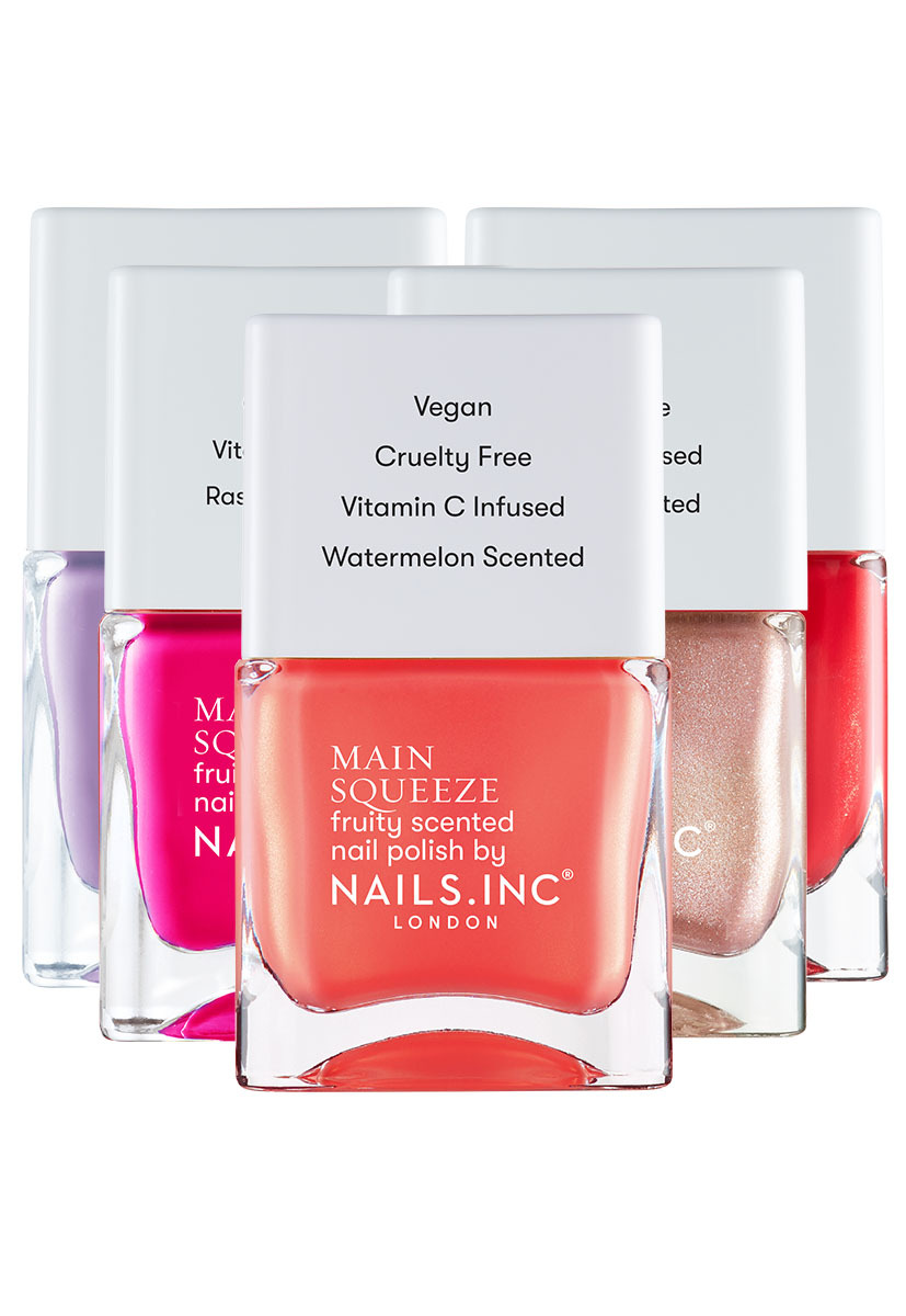 Hot Tropical Watermelon Scented Nail Polish