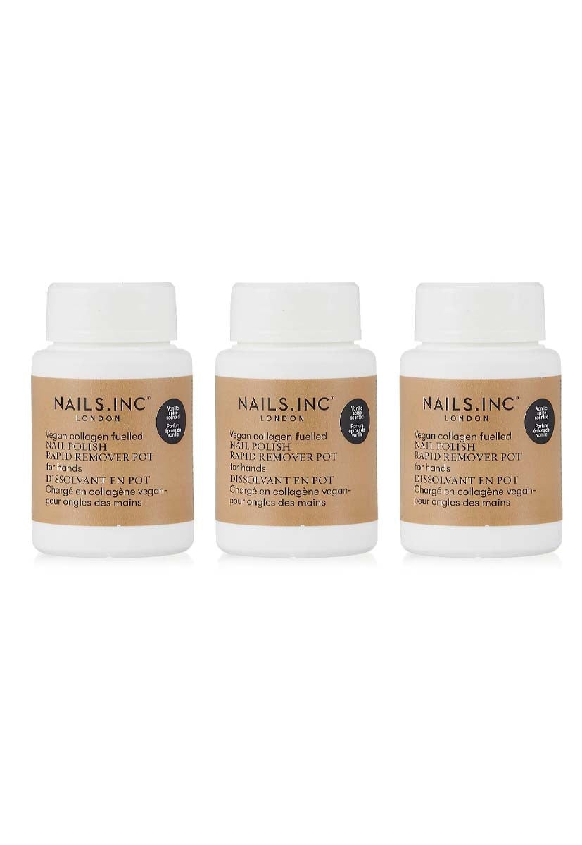 Vanilla Spice Nail Polish Remover Trio