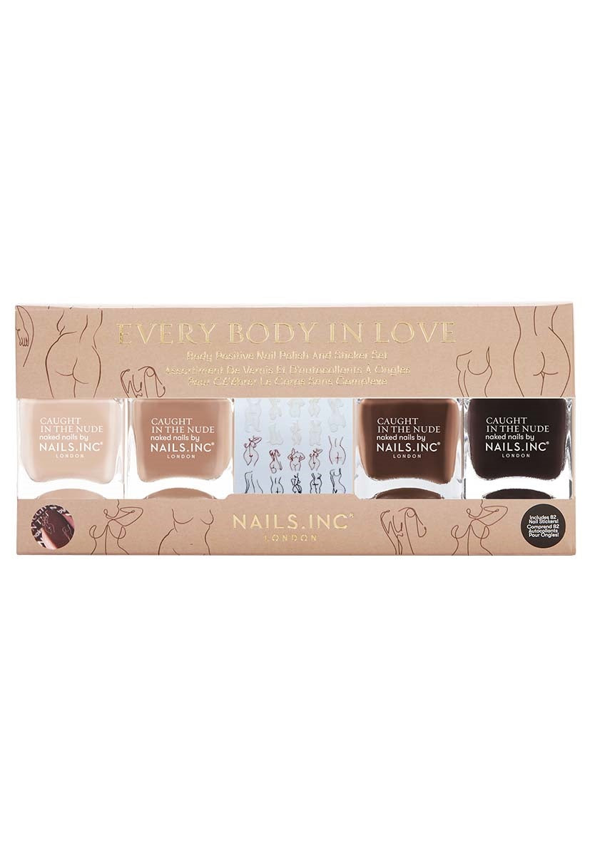 Every Body Love 4 Piece Nail Polish Sticker Set