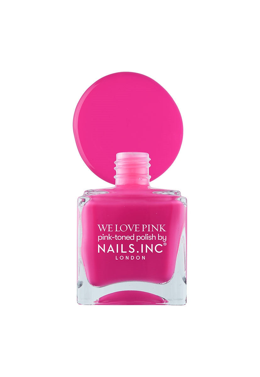 Pink Before You Speak Nail Polish